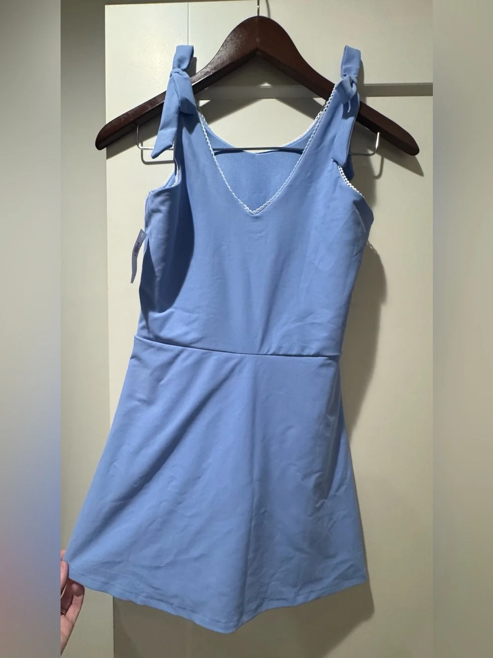 Old Navy Light Blue Girls One-Piece Bodysuit Dress
